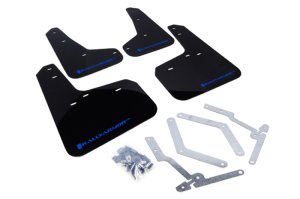 Ford Focus ST Mud Flap - Rally Armor - UR Series - Black/Blue Logo - `12-`19